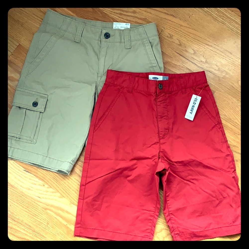 2 pair of boys shorts. NWT. OLD NAVY
